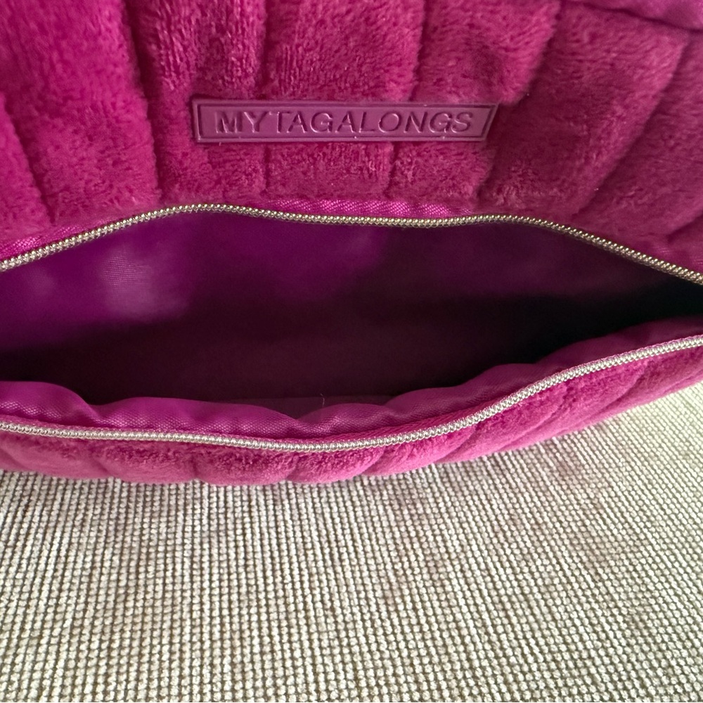 Fuchsia Quilted iPad Mini Sleeve - Picture 4 of 5